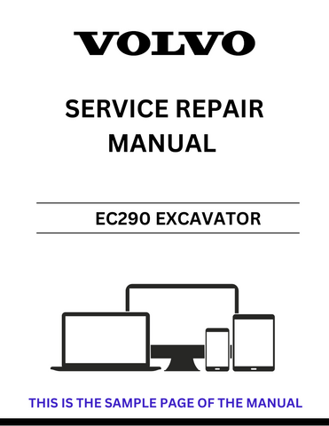 Unlock the full potential of your Volvo EC290 Excavator with our comprehensive Service Repair Manual in PDF format. This essential guide provides detailed instructions, diagrams, and troubleshooting tips to ensure your machine operates at peak performance.