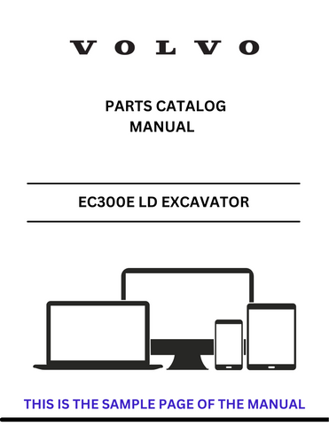 Discover the comprehensive parts catalog manual for the VOLVO EC300E LD Excavator. Access the PDF file for detailed specifications and maintenance information.