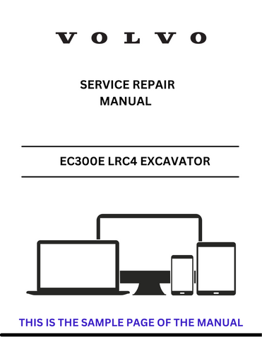Discover the comprehensive service repair manual for the VOLVO EC300E LRC4 Excavator. Download the PDF for expert guidance and maintenance tips.