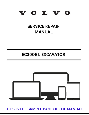  Discover the comprehensive service repair manual for the VOLVO EC300E L Excavator. Download the PDF for expert guidance on maintenance and repairs.