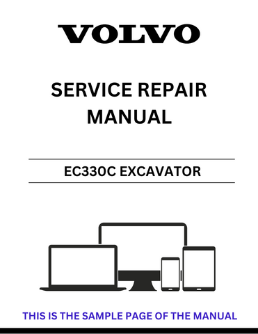 Unlock the full potential of your Volvo EC330C Excavator with our comprehensive Service Repair Manual in PDF format. This essential guide provides detailed instructions, diagrams, and troubleshooting tips to ensure your machine operates at peak performance.