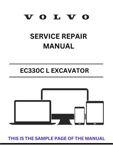  Access the VOLVO EC330C L Excavator service repair manual in PDF format. Ensure optimal performance with detailed instructions and maintenance guidelines.