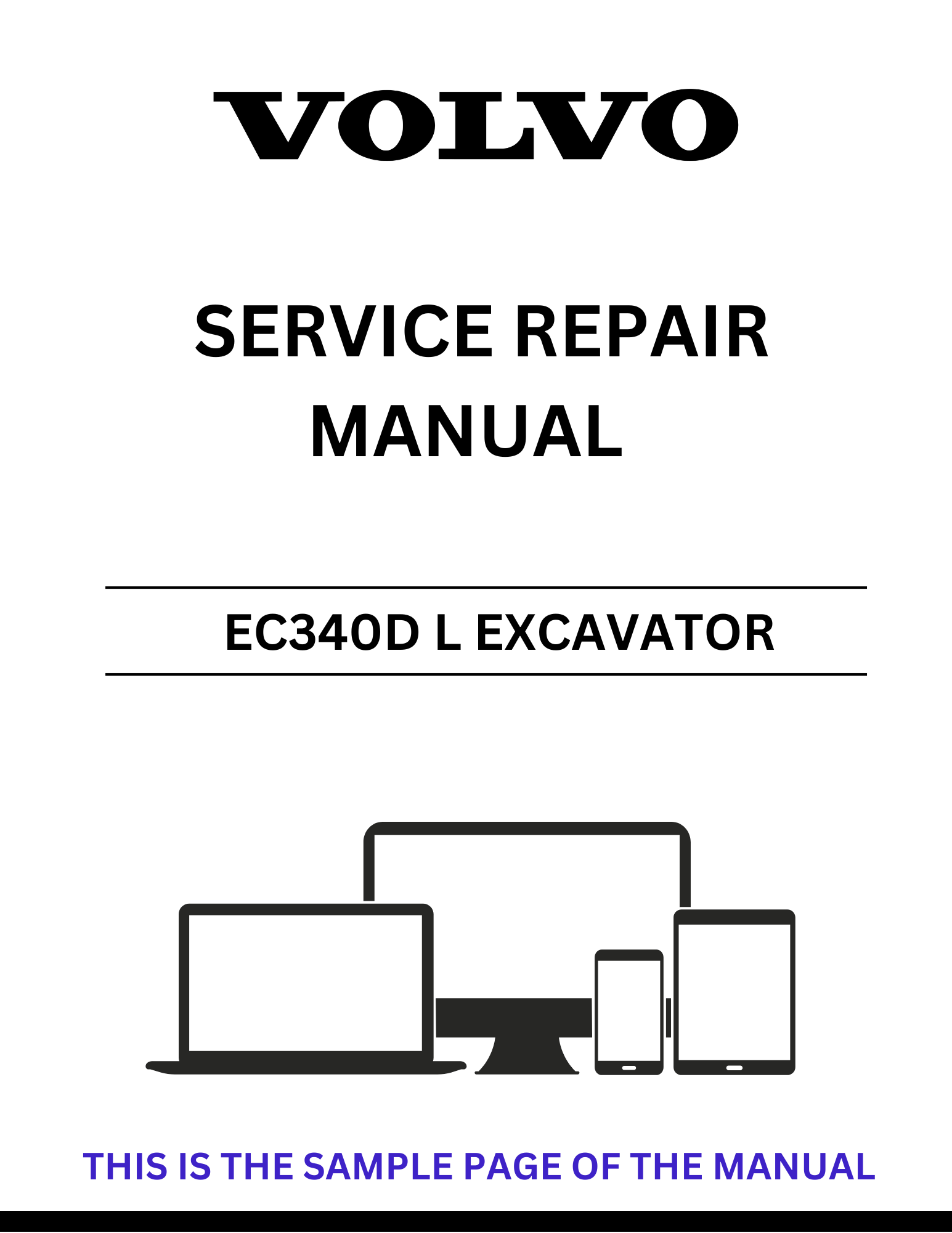 Unlock the full potential of your VOLVO EC340D L Excavator with our comprehensive Service Repair Manual in PDF format. This essential guide provides detailed instructions and diagrams, ensuring you have all the information needed for effective maintenance and repairs.