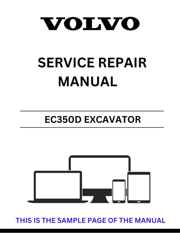 Unlock the full potential of your Volvo EC350D Excavator with our comprehensive Service Repair Manual in PDF format. This essential guide provides detailed instructions and diagrams, ensuring you have all the information needed for effective maintenance and repairs.