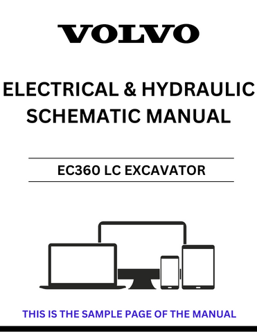  Unlock the full potential of your Volvo EC360 LC Excavator with our comprehensive Electrical and Hydraulic Schematic Manual. This PDF file is designed to provide you with detailed diagrams and schematics, ensuring you have the essential information at your fingertips for efficient maintenance and troubleshooting.