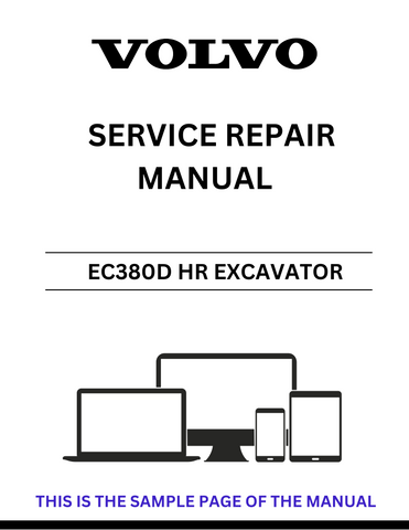  Unlock the full potential of your Volvo EC380D HR Excavator with our comprehensive Service Repair Manual in PDF format. This essential guide provides detailed instructions and diagrams, ensuring you have all the information needed for effective maintenance and repairs.
