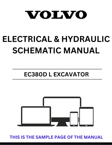  Unlock the full potential of your Volvo EC380D L Excavator with our comprehensive Electrical and Hydraulic Schematic Manual. This PDF file is designed to provide you with detailed diagrams and schematics, ensuring you have the essential information at your fingertips for efficient maintenance and troubleshooting.