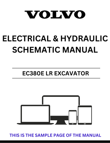 Unlock the full potential of your Volvo EC380E LR Excavator with our comprehensive Electrical and Hydraulic Schematic Manual. This PDF file is designed to provide you with detailed diagrams and schematics, ensuring you have the essential information at your fingertips for efficient maintenance and troubleshooting.