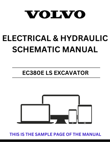 Unlock the full potential of your Volvo EC380E LS Excavator with our comprehensive Electrical and Hydraulic Schematic Manual. This PDF file is meticulously designed to provide you with detailed diagrams and schematics, ensuring you have all the information needed for efficient troubleshooting and maintenance.