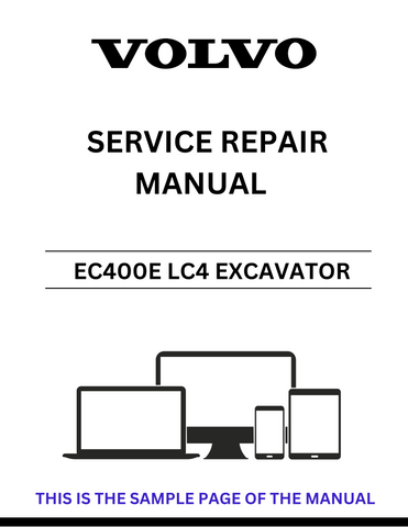 Unlock the full potential of your VOLVO EC400E LC4 Excavator with our comprehensive Service Repair Manual in PDF format. This essential guide provides detailed instructions and diagrams, ensuring you have all the information needed for effective maintenance and repairs.