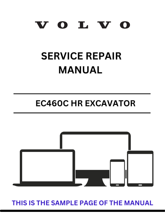 Unlock the full potential of your Volvo EC460C HR Excavator with our comprehensive Service Repair Manual in PDF format. This essential guide provides detailed instructions and diagrams, ensuring you have all the information needed for effective maintenance and repairs.