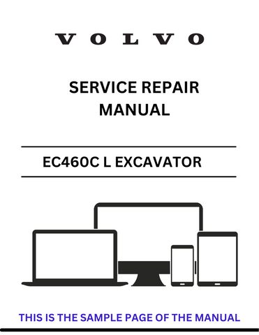 Access the VOLVO EC460C L Excavator service repair manual in PDF format. Ensure optimal performance with detailed instructions and maintenance guidelines.