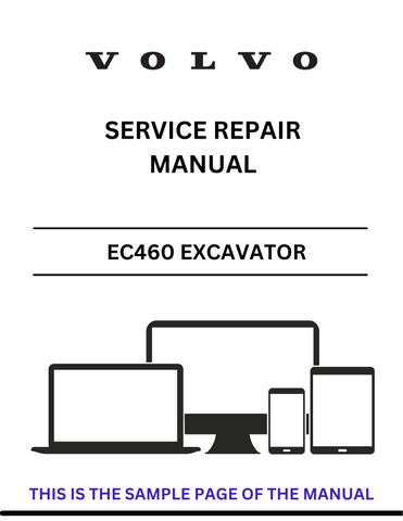 Unlock the full potential of your Volvo EC460 Excavator with our comprehensive Service Repair Manual in PDF format. This essential guide provides detailed instructions, diagrams, and troubleshooting tips to ensure your machine operates at peak performance.