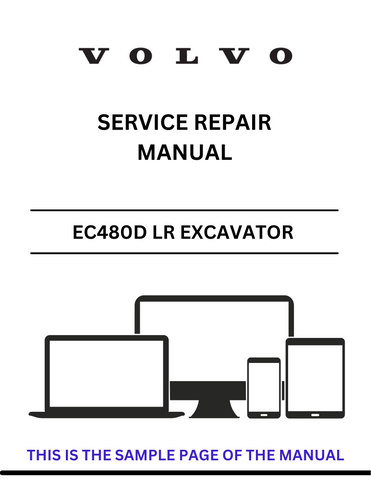 Unlock the full potential of your Volvo EC480D LR Excavator with our comprehensive Service Repair Manual in PDF format. This essential guide provides detailed instructions and diagrams, ensuring you have all the information needed for effective maintenance and repairs.