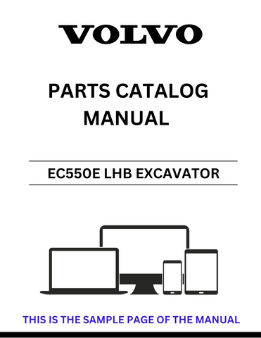 Discover the comprehensive VOLVO EC550E LHB Excavator Parts Catalog Manual, designed specifically for serial numbers 310011-380011. This PDF file is an essential resource for anyone looking to maintain or repair their excavator, providing detailed diagrams and part numbers to ensure you find exactly what you need.
