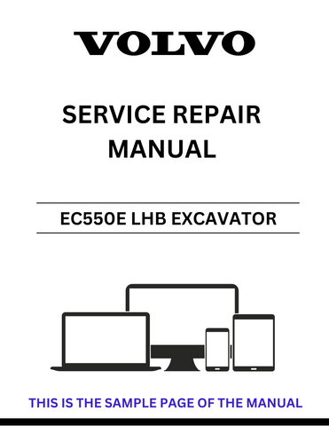 Unlock the full potential of your Volvo EC550E LHB Excavator with our comprehensive Service Repair Manual in PDF format. This essential guide provides detailed instructions and diagrams, ensuring you have all the information needed for effective maintenance and repairs.