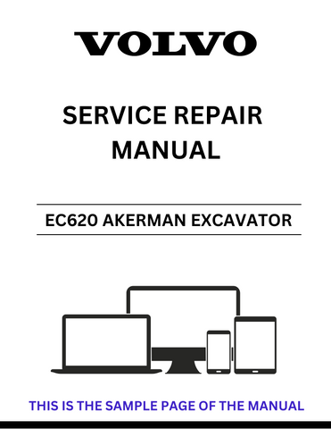 Unlock the full potential of your Volvo EC620 Akerman Excavator with our comprehensive Service Repair Manual. This PDF file is designed to provide you with detailed insights and step-by-step instructions for maintenance and repairs, ensuring your equipment operates at peak performance.