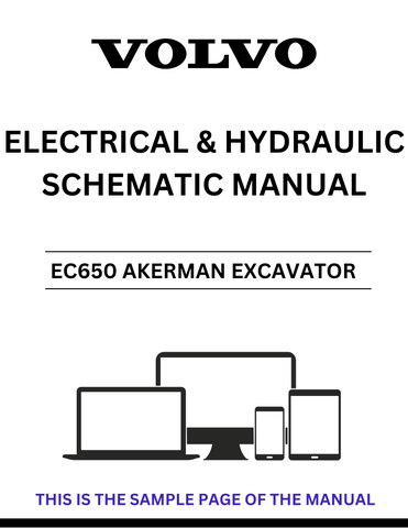 Unlock the full potential of your Volvo EC650 Akerman Excavator with our comprehensive Electrical and Hydraulic Schematic Manual. This PDF file is designed to provide you with detailed diagrams and schematics, ensuring you have all the information you need for efficient maintenance and troubleshooting.