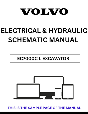Unlock the full potential of your Volvo EC7000C L Excavator with our comprehensive Electrical and Hydraulic Schematic Manual. This PDF file is designed to provide you with detailed diagrams and schematics, ensuring you have the essential information at your fingertips for efficient maintenance and troubleshooting.