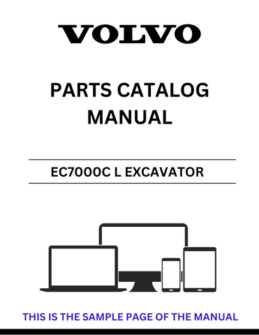 Discover the comprehensive VOLVO EC7000C L Excavator Parts Catalog Manual, specifically designed for serial numbers 110001-110770. This PDF file is an essential resource for anyone looking to maintain or repair their excavator, providing detailed diagrams and part numbers to ensure you find exactly what you need.