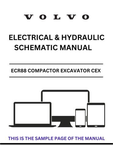 Unlock the full potential of your Volvo ECR88 Compactor Excavator with our comprehensive Electrical and Hydraulic Schematic Manual. This PDF file is designed to provide you with detailed diagrams and schematics, ensuring you have all the information needed for efficient maintenance and troubleshooting.