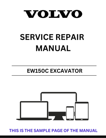 Unlock the full potential of your VOLVO EW150C Excavator with our comprehensive Service Repair Manual in PDF format. This essential guide provides detailed instructions and diagrams, ensuring you have all the information needed for effective maintenance and repairs.