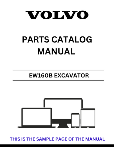 Discover the comprehensive VOLVO EW160B Excavator Parts Catalog Manual, specifically designed for serial numbers 8731001 to 8732850. This PDF file serves as an essential resource for anyone looking to maintain or repair their excavator, ensuring you have access to detailed parts information at your fingertips.