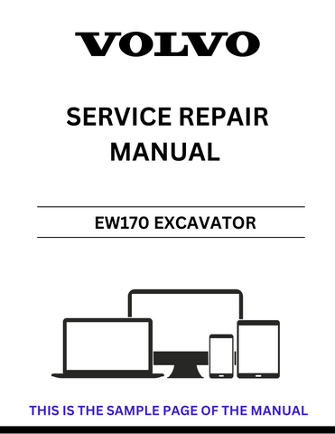 Unlock the full potential of your Volvo EW170 Excavator with our comprehensive Service Repair Manual in PDF format. This essential guide provides detailed instructions, diagrams, and troubleshooting tips to ensure your machine operates at peak performance.