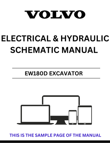 Unlock the full potential of your Volvo EW180D Excavator with our comprehensive Electrical and Hydraulic Schematic Manual. This PDF file is designed to provide you with detailed diagrams and schematics, ensuring you have the essential information at your fingertips for efficient maintenance and troubleshooting.