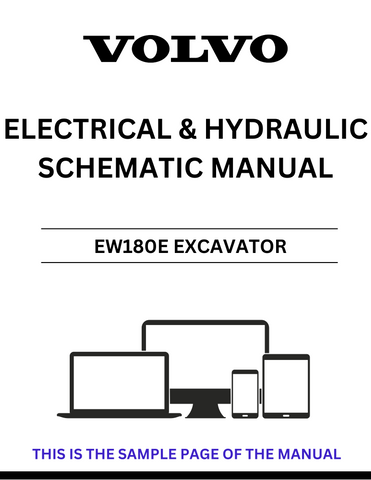 Unlock the full potential of your Volvo EW180E Excavator with our comprehensive Electrical and Hydraulic Schematic Manual. This PDF file is designed to provide you with detailed diagrams and schematics, ensuring you have all the information needed for efficient maintenance and troubleshooting.