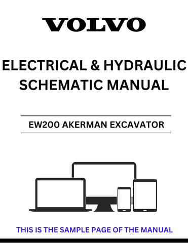 Unlock the full potential of your Volvo EW200 Akerman Excavator with our comprehensive Electrical and Hydraulic Schematic Manual. This PDF file is designed to provide you with detailed diagrams and schematics, ensuring you have the essential information at your fingertips for efficient maintenance and troubleshooting.