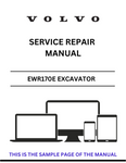 Unlock the full potential of your Volvo EWR170E Excavator with our comprehensive Service Repair Manual. This PDF file is designed to provide you with detailed insights and step-by-step instructions for maintenance and repairs, ensuring your machine operates at peak performance.