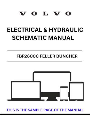 Discover the essential VOLVO FBR2800C Feller Buncher Electrical and Hydraulic Schematic Manual, now available in a convenient PDF format. This comprehensive guide is designed for professionals seeking to enhance their understanding of the machine's intricate systems, ensuring optimal performance and maintenance.