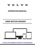 Discover the comprehensive Volvo G946 Motor Grader operator manual in PDF format. Access essential guidelines and enhance your operational efficiency today.