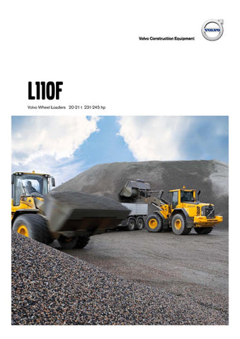  Unlock the full potential of your VOLVO L110F Wheel Loader with the comprehensive 2020 Service Manual in PDF format. This essential guide provides detailed maintenance procedures, troubleshooting tips, and technical specifications to ensure your equipment operates at peak performance. With easy navigation and clear illustrations, you can quickly find the information you need to keep your loader running smoothly and efficiently. Invest in this invaluable resource today and enhance the longevity and 