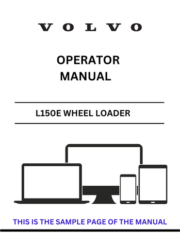 Discover the essential VOLVO L150E Wheel Loader Operator Manual in a convenient PDF format. This comprehensive guide is designed to enhance your operational efficiency and ensure you get the most out of your equipment. With detailed instructions and clear illustrations, you’ll find everything you need to operate the L150E safely and effectively.