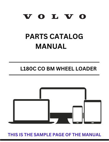 Unlock the full potential of your VOLVO 180C CO BM Wheel Loader with our comprehensive Service Repair Manual in PDF format. This essential guide provides detailed instructions and diagrams, ensuring you have all the information needed for effective maintenance and repairs.
