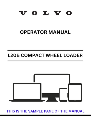 Discover the comprehensive operator manual for the Volvo L20B Compact Wheel Loader. Download the PDF for essential guidance and operational tips.