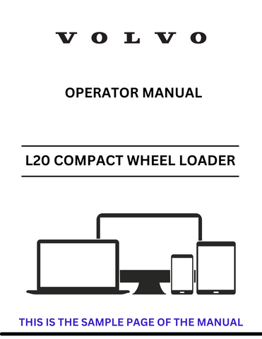 Discover the comprehensive operator manual for the Volvo L20 Electric Compact Wheel Loader. Download the PDF for essential guidelines and operational insights.