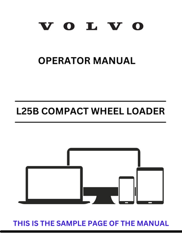 Discover the comprehensive operator manual for the Volvo L25B Compact Wheel Loader. Download the PDF for essential guidelines and operational tips.