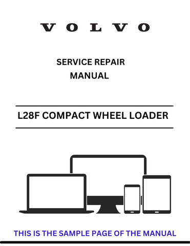 Discover the comprehensive service repair manual for the VOLVO L28F Compact Wheel Loader. Download the PDF for expert guidance and maintenance tips.