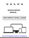  Discover the comprehensive service repair manual for the Volvo L30B Compact Wheel Loader. Download the PDF for expert guidance and maintenance tips.
