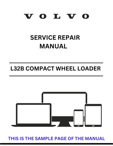Discover the comprehensive service repair manual for the VOLVO L32B Compact Wheel Loader. Download the PDF for expert guidance and maintenance tips.