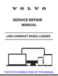 Discover the comprehensive service repair manual for the VOLVO L45H Compact Wheel Loader. Download the PDF for expert guidance and maintenance tips.