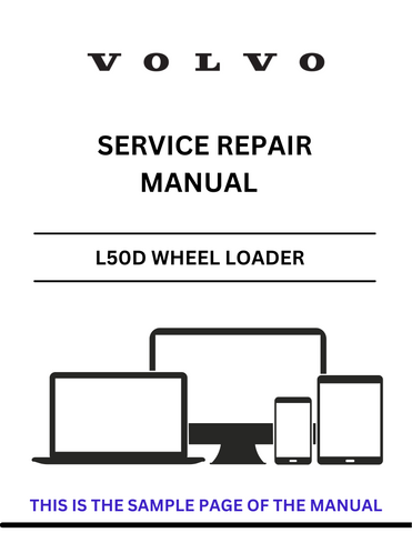 Discover the ultimate resource for maintaining your VOLVO L50D Wheel Loader with our comprehensive Service Repair Manual in PDF format. This manual is meticulously designed to provide you with detailed instructions, diagrams, and troubleshooting tips, ensuring that you can efficiently service and repair your equipment with confidence.