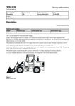 Unlock the full potential of your VOLVO L50E Wheel Loader with the comprehensive 2023 Service Manual in PDF format. This essential guide provides detailed insights into maintenance, troubleshooting, and repair procedures, ensuring your equipment operates at peak performance. With easy navigation and clear illustrations, you can quickly find the information you need to keep your loader running smoothly and efficiently. Invest in this invaluable resource today and enhance the longevity and reliability of your