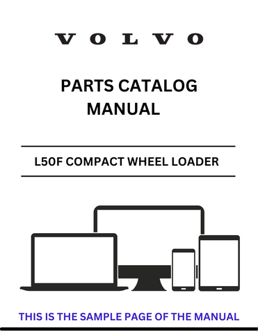 Discover the comprehensive VOLVO L50F Compact Wheel Loader Parts Catalog Manual, designed specifically for serial numbers 420011-1970004. This PDF file serves as an essential resource for anyone looking to maintain or repair their equipment with precision and confidence.