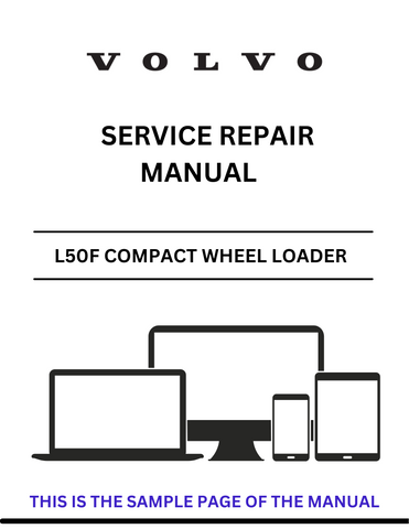 Unlock the full potential of your Volvo L50F Compact Wheel Loader with our comprehensive Service Repair Manual. This PDF file is designed to provide you with detailed insights and step-by-step instructions for maintenance and repairs, ensuring your equipment operates at peak performance.