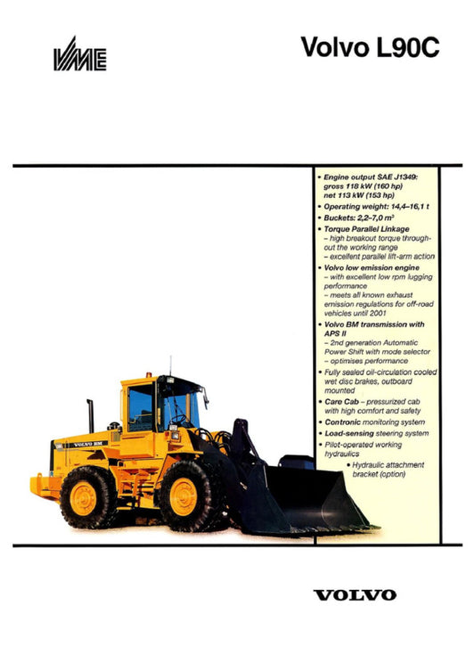 Unlock the full potential of your VOLVO L90C Wheel Loader with our comprehensive 2020 Service Manual in PDF format. This essential guide provides detailed maintenance procedures, troubleshooting tips, and specifications to ensure your equipment operates at peak performance. With easy navigation and clear illustrations, you can quickly find the information you need to keep your loader running smoothly and efficiently. Invest in this invaluable resource today and enhance the longevity and reliability of your 