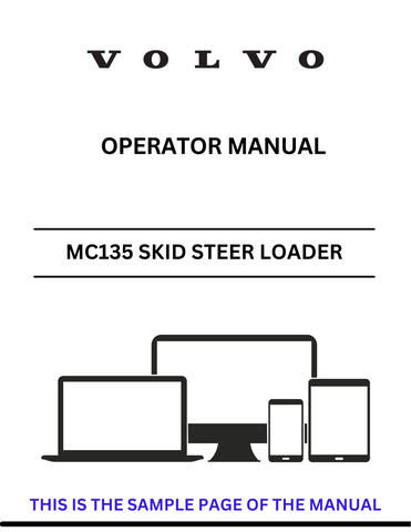 Discover the comprehensive operator manual for the Volvo MC135 Skid Steer Loader. Download the PDF for essential guidelines and maintenance tips.